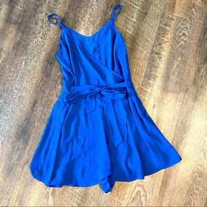 Blue Express romper dress